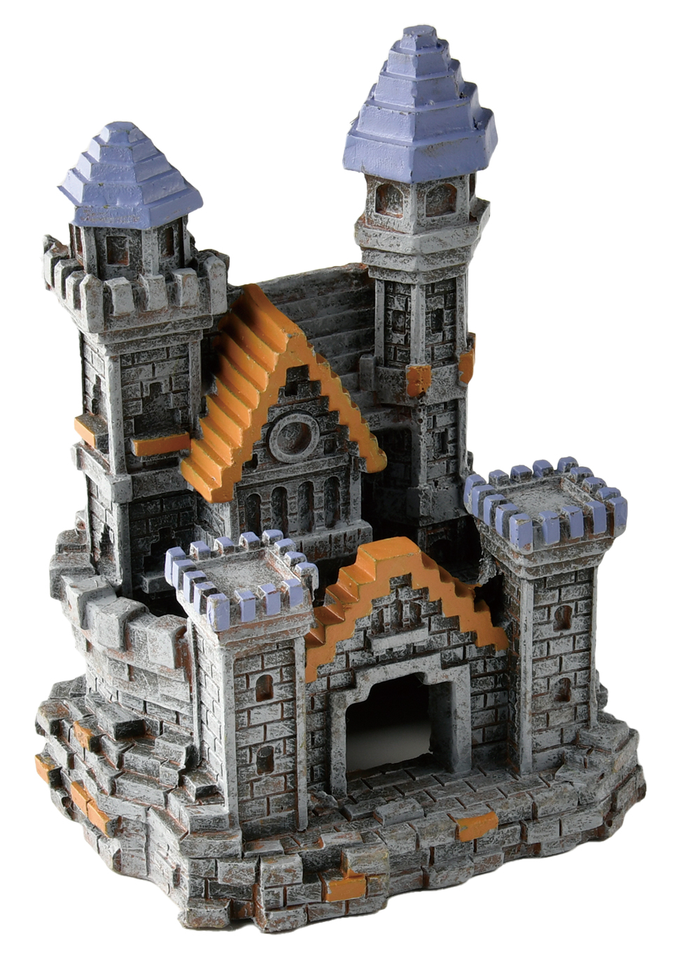 アクアリウムオーナメント 3Dブロック城 観賞魚 ペットライブラリー株式会社